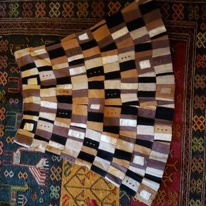 Zara geniune leather spanish skirt